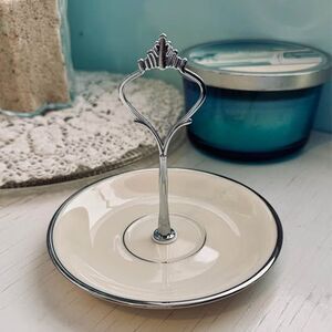 Repurposed Lenox Jewelry Tray / Ring Holder